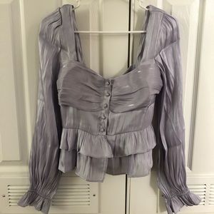 Purple top from NastyGal.com